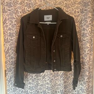 Velvet Women's Dark Green Jean Jacket